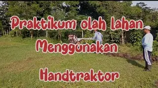 Olah Lahan Sawah Menggunakan Handtraktor Quick G3000 Boxer (praktikum lapangan eps 14)