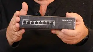 Plug and Play with AUMOX PRO 8 Port Gigabit Ethernet Unmanaged PoE Switch
