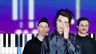 LANY - current location (Piano Tutorial)