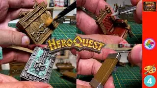 [HEROQUEST] - SCENERY painting 1/3