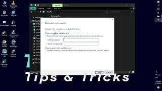 How to set password Local Disk