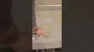 Leveling a floor for tile 