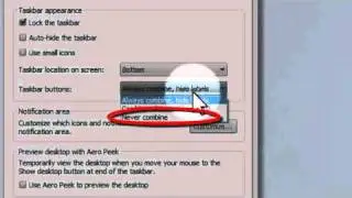Quick tip -How to Set the Taskbar Buttons to Show Text Instead of Icons-Only in Windows 7