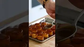 Demi Glace Potatoes! Pommes Fondant Recipe #shorts