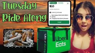 UberEats Ride Along: The Cigarette House  #ubereats #ubereatsdriver #ubereatstips #phoenix #arizona