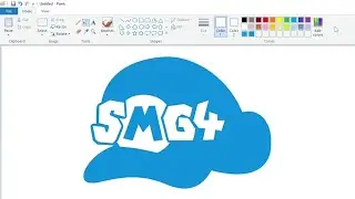 How to draw the SMG4 logo using MS Paint | How to draw on your computer