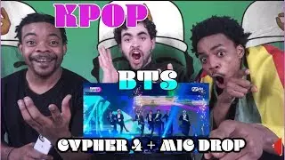 BTS Cypher 4 + MIC DROP (Steve Aoki Remix) | REACTION [2017 MAMA in Hong Kong]