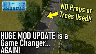 EASILY DETAIL Roads with the HUGE Intersection Marking Tool Update - Cities Skylines Mods