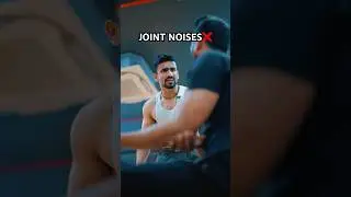 Joint noises during workout ❌
