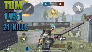 TDM 1VS1 21 KILLS /TONI PUBG MOBILE🤯