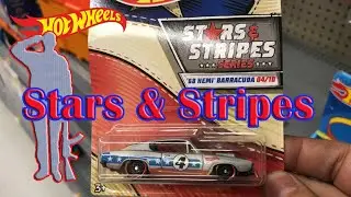 Stars and Stripes Hot Wheels Set