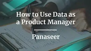 Panaseer Sr. PM on How to Use Data as a Product Manager
