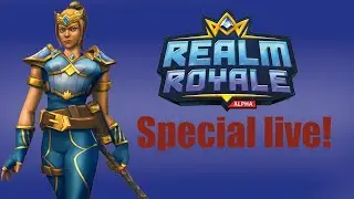 Realm Royale 2021 Live Special. A paladins battle royale!