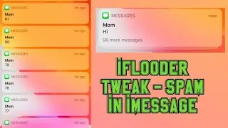 iFlooder iMessage Tweak iOS 13/14! Download iFlooder App on iOS Jailbreak Repo! (Tutorial)