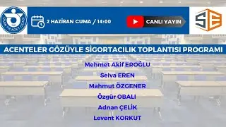 Acenteler Gözüyle Sigortacılık Toplantısı Programı
