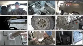 Первые испытания-УАЗ 