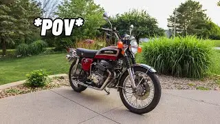 What Is It Like To Ride The Original Honda CB750 Four?!