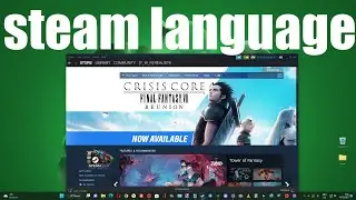 How to change language in Steam ?