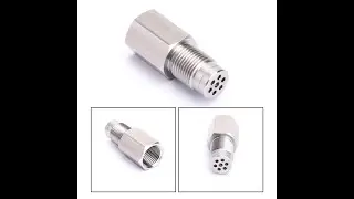CEL Check Engine Light Adapter CEL Eliminator Mini Catalytic Converter O2 Sensor Universal