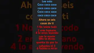 Lo leíste todo