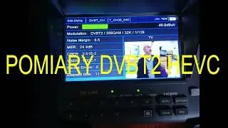 DD2400 (METEK HD,Dievo MK1000) miernik tv (hevc) i tvsat ,porównanie z televes H45 i KWS Varos 107