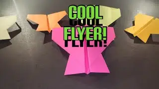 The ULTIMATE Coolest Looking Paper Airplane 🛩 - A Step-by-Step Guide!✅️ The Little Nicky