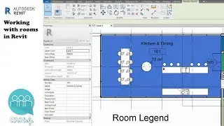 Working with rooms in Revit
