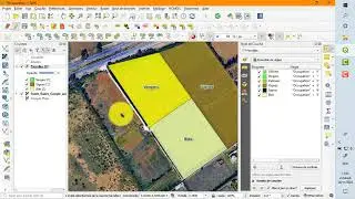 Advanced Editing using Template and high resolution satellite image in QGIS 3.28