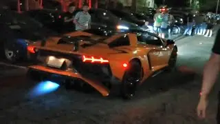 Lamborghini Exhaust Flames.