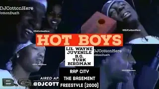 Hot Boys (Lil Wayne, Juvenile, BG & Turk) & Birdman basement freestyle (2000)
