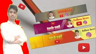 How to creat youtube banner | youtube banner kaise banayen | youtunbe banner