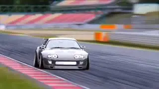 1000BHP BRUTAL SUPRA 2JZ on the TRACK ANTILAG SYNC LIGHTS WIDEBODY AERO *WILD* NO TRACTION