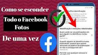 Como esconder todas as fotos do Facebook de uma só vez (2025) | Ocultar fotos do Facebook