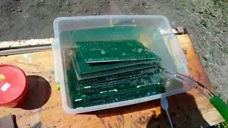 Химическое снятие припоя с плат