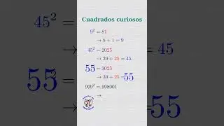 Cuadrados curiosos.