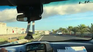 Fast Ride thru Lanzarote, Canary Islands