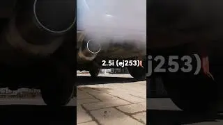 звук выхлопа STi genome subaru outback 2.5i, Стигеном банка, звук выхлопа.