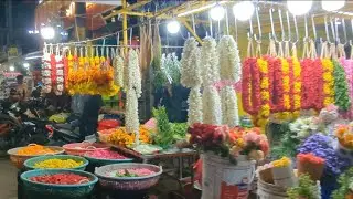 🇮🇳 Chalai Bazaar, Night Walk, Trivandrum, Kerala, India 2024