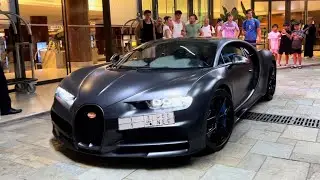Young Arab Billionaire arrives in his Bugatti Chiron 110 Anniversary in Monaco Carspotting in Monaco