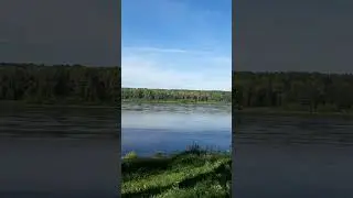 отдых у реки Томь (красота) 