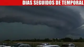 Série de tempestades afetará o sul