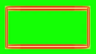 Neon Facecam Frame Green Screen Facecam Border