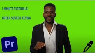 How to GREEN SCREEN KEY the PROPER way in Adobe Premiere Pro!!