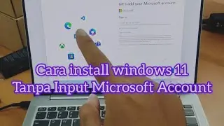 Install Windows 11 Tanpa Input Microsoft Account