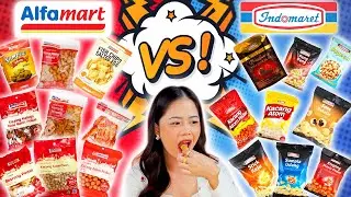 BATTLE JAJANAN INDOMARET VS ALFAMART!