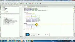 How to create a button in android studio #androidstudio #android #androidstudiocode #reactapp