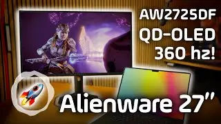 Alienware 27 360Hz QD-OLED Review 🚀🚀🚀 WE HAVE LIFT-OFF