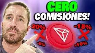 ⚠️ Cómo BAJAR las COMISIONES de TRX en TRON haciendo STAKING