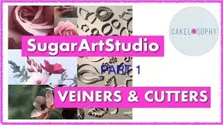 Sugar Art Studio Veiners Part 1: Giant Rose, Anemone, Sabious and more...
