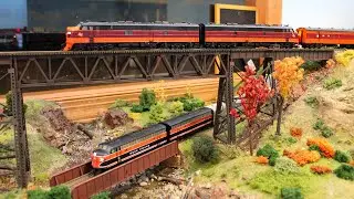 The Hawkeye Model Railroad Club's Final Operating Session